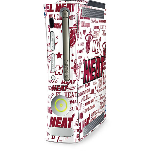 NBA Miami Heat Historic Blast Xbox 360 (Includes HDD) Skin